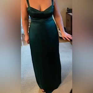 Reformation Silk Long Dress